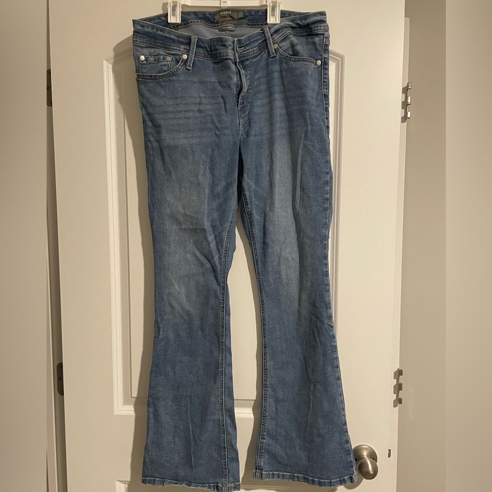 Torrid Dark Blue Slim Bootcut Jeans